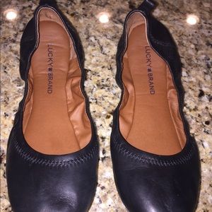 Lucky Brand Emmie Leather Flats